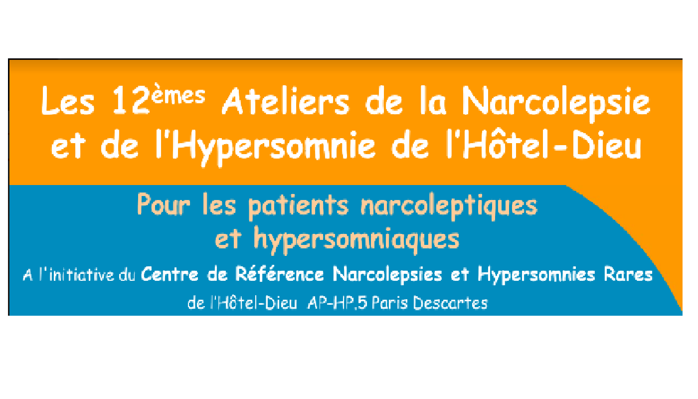 12èmes Ateliers de la Narcolepsie et de l’Hypersomnie