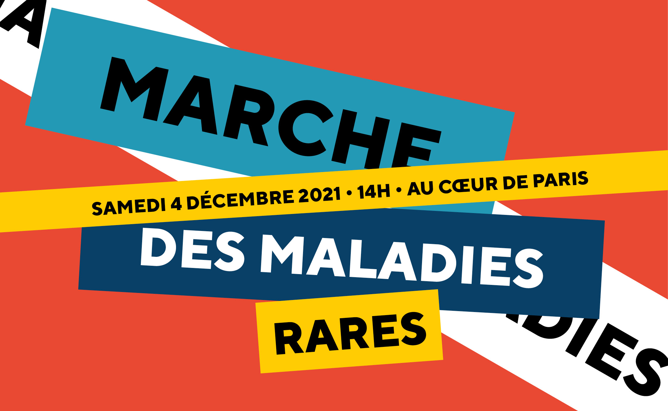 Ile-de-France - Marche des maladies rares - décembre 2021